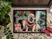 Shar Pei Cozy Christmas Doormat Front Door Mat Indoor Outdoor Rugs For Entryway, Non Slip Washable Low Pile, 24H X 36W_maomaolike.com
