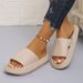 Thick Bottom Cloud Slippers Women Soft Sole Eva Indoor Slides Couple Bathroom Shoes Summer Non-Slip Platform Sandals_maomaolike.com