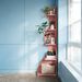 Modern Wall Corner Bookshelf Bookcase_maomaolike.com