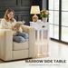 2-Tier Side Table With Drawer Shelf, End Table_maomaolike.com