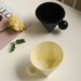 Personalized Ceramic Water Cup, Instagram Style Creative Cup, High-value Mug, Couple's Breakfast Cup, Office Coffee Cup_maomaolike.com