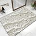 Bathroom Mat Toilet Mat Shower Mat Entrance Rug Absorbent Non-Slip Mat Soft Quick-Dry Machine Washable_maomaolike.com