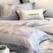 French Romantic Floral Ultra-fine Denier Tencel Cotton Brushed Four-piece Set High-end Skin-friendly Warm Bedding Home Textile Hot_maomaolike.com