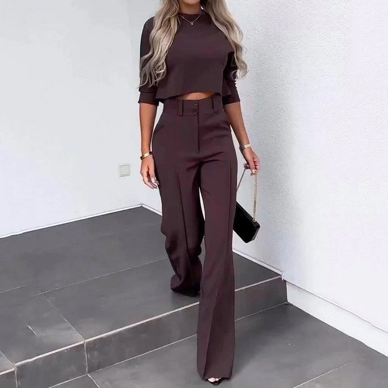 Women's Clothing Fashion casual suit women's two-piece suit women's wear_maomaolike.com