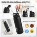 FJbottle 710/950ml Vacuum Flasks Stainless Steel Thermal Water Tumbler Drinkware Keep Cold Thermo Bottle_maomaolike.com