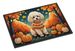 Poodle Fall Doormat Front Door Mat Indoor Outdoor Rugs For Entryway, Non Slip Washable Low Pile, 24H X 36W_maomaolike.com