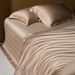 Minimalist Autumn And Winter Light Luxury High-End Tencel Cotton Brushed Bedspread Four-Piece Set Simple Style Solid_maomaolike.com