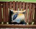 Blue Heron In The Golden Hour Throw Pillow Machine Washable, Indoor Outdoor Decorative Pillow For Couch, Bed Or Patio, 14Hx14W_maomaolike.com