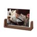 High-End Solid Wood Display Stand U-Shaped Beech Transparent Empty Creative 678inch Acrylic Photo Frame_maomaolike.com