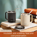 Stainless Steel Mug With Lid Student Double-layer Insulation Office Worker Drinking Tea Coffee Cup_maomaolike.com