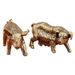 Brass Pair Of Metal Crafts Ornament Office Desktop Creative Left And Right Pure Copper Twelve Zodiac Pig_maomaolike.com
