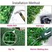 24Pcs 24in*16in Artificial Boxwood Topiary Hedge Plant Grass Backdrop Fence Privacy Screen Grass Wall Decoration For Balcony Garden Fence_maomaolike.com