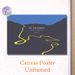 Sa Calobra Mountain Road Painting Poster, Minimalist Winding Yellow Road & Dark Mountain Silhouette Poster, Stylish Travel-themed Decor Ideal For Home_maomaolike.com