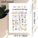 Occupational Therapy ABCs Painting Poster, Colorful Illustrated Alphabet-style Poster, Informative Educational Reference Suitable For Therapy Clinics_maomaolike.com