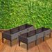 SOGA 2X 120cm Raised Planter Box Vegetable Herb Flower Outdoor Plastic Plants Garden Bed With Legs Deepen_maomaolike.com