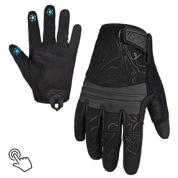 Tactical gloves Outdoor sports gloves Mountain riding protective motorcycle gloves Men's touch screen wear resistant tactical gloves_maomaolike.com