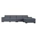 149' Modular Sectional Sofa With Ottoman_maomaolike.com