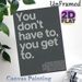 Motivational Workout Mindset Quote Painting Poster, Minimalist Dark Gray Typographic Poster, Inspiring Decor To Foster Positive Attitude, Ideal For_maomaolike.com