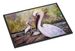 Three Pelicans On A Pier Doormat Front Door Mat Indoor Outdoor Rugs For Entryway, Non Slip Washable Low Pile, 24H X 36W_maomaolike.com