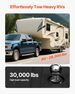 Gooseneck Ball Hitch, Compatible With 2-5/16 Inch Hitch Replacement Ball, Gooseneck Trailer Hitch Up To 30,000 Lbs Load Capacity, Fit Off-road Rescue, RV Towing & Industrial Equipment Transport_maomaolike.com