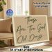 Inspirational Quote Painting Poster, Warm-toned Handwritten Style Poster, Heartfelt Nostalgic Message, Ideal For Living Room, Bedroom And Office_maomaolike.com