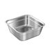 Vegetable Food Grade Stainless Steel Kitchen Strainer Square Sieve Rice Washing Flat Bottom Draining Basin_maomaolike.com