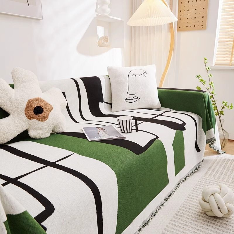 Sofa Cover - Full Coverage Stretchable Couch Protector (Soft & Breathable Anti-Slip Design Fits 3-Seater Sofas Machine_maomaolike.com