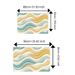 Bathroom Mat Toilet Mat Shower Mat Entrance Rug Absorbent Non-Slip Mat Soft Quick-Dry Machine Washable_maomaolike.com