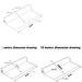 40cm*500cm Black Marble Peel And Stick Wallpaper – Self-Adhesive Luxury Wall Covering For Living Room & TV Feature Wall_maomaolike.com