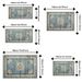 Small, Washable, Non-slip Rugs Suitable For Entryways, Kitchens, Laundry Rooms, Beside The Bed In Bedrooms, And Living Rooms. Machine-washable Rugs._maomaolike.com