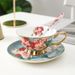 Coffee Cup Selection Bone Porcelain European Tea Set Ceramic Gift Box Cup Plate Set_maomaolike.com