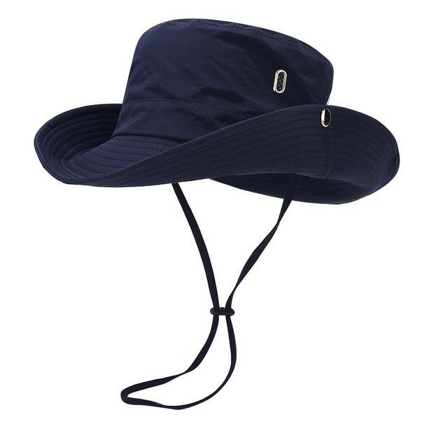 Unisex Quick-drying fisherman hat Outdoor camping trekking hat rope climbing hat Western cowboy hat men large overhang Trekking hat lady_maomaolike.com