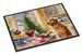 Golden Retriever Christmas Cookies Doormat Front Door Mat Indoor Outdoor Rugs For Entryway, Non Slip Washable Low Pile, 24H X 36W_maomaolike.com