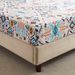 Mandala Flower Art Polyester Skin Friendly Bed Mattress Protector Fitted Sheet_maomaolike.com