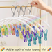 Baby With Multiple Clips, Special Storage Artifact Babies, Home Use For Newborns, Children's Socks Drying Rack, Clothes_maomaolike.com