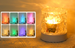 Atmosphere Night Light Creative Gift Bedroom Bedside Flame Table Rotating Starry Sky Projection Lamp Smart_maomaolike.com