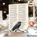 The Raven By Edgar Allan Poe Painting Poster, Vintage Monochrome Raven & Full Poem Text Poster, Classic Gothic Literary Decor For Home Study, Living_maomaolike.com