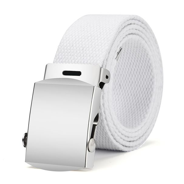 1Pcs New Fashion Unisex Tactical Waist Jeans Male Casual Men Women Belt Canvas 3.0cm Webbing Waistband Ceinture Femme_maomaolike.com