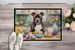 Decorating Easter Staffordshire Bull Terrier Doormat Front Door Mat Indoor Outdoor Rugs For Entryway, Non Slip Washable Low Pile, 24H X 36W_maomaolike.com