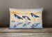 Birds, Birds, Birds Throw Pillow Throw Pillow For Indoor Couch Bed Outdoor Patio Washable, Oystercatchers Foraging 7522,12Hx16W_maomaolike.com
