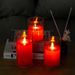 LED Electronic Concert Decoration Script Murder Mystery Atmosphere Christmas Night Light Remote Control Candle_maomaolike.com
