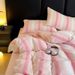 Wholesale INS Nordic Style Simple Pure Four-Piece Set Gradient Waffle Jacquard Full Cotton Apartment Homestay Bedding_maomaolike.com