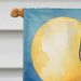 Alaskan Klee Kai Happy Birthday House Flag Large Porch Sleeve Pole Decorative Outside Yard Banner Artwork Wall Hanging, Polyester, House Size, Multicolor_maomaolike.com