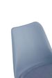 Modern Dining Chairs With Shell Lounge Plastic Seat And GOLDEN STEEL Legs KITEHCN Chairs Meeting Room Chairs Living Room,Set Of 4, GREY_maomaolike.com