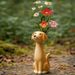 New Quirky Vase, Handmade Unique Dog-shaped Vase, Home Decoration Resin Ornament_maomaolike.com