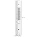 71" Small Bathroom Storage Cabinet, Narrow Toilet Paper Cabinet With Open Shelves, 2 Cabinets, Adjustable Shelves, White_maomaolike.com