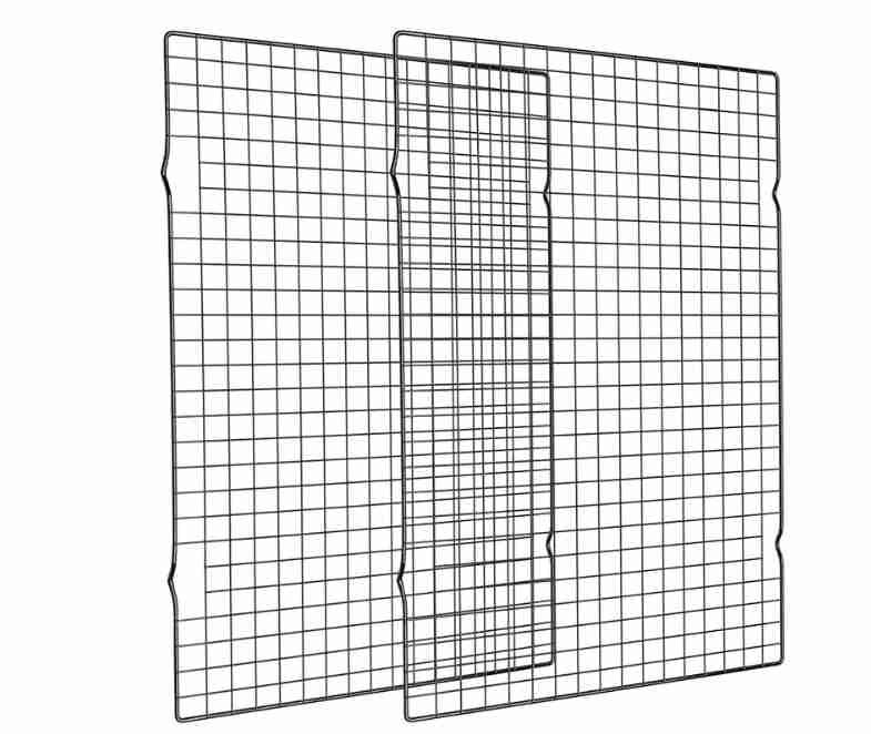 Cooling Racks For Cooking And Baking, 10" X 16" Baking Rack 2-Pack Heavy Duty Wire Cookie Rack For Cooking, Roasting, Grilling, Drying, Oven Safe, Fits Half Sheet Pan_maomaolike.com
