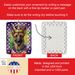 Belgian Malinois King Of Mardi Gras Porcelain Ornament Christmas Tree Hanging Decorations For Home Christmas Holiday, Rectangle, Gift, Multicolor_maomaolike.com
