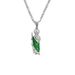 Saint Jude Necklace 14K Gold Plated San Judas Pendant Figaro Chain_maomaolike.com