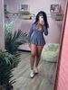 women's clothing sports casual tight waist long sleeve flared skirt two piece suit (with safety pants_maomaolike.com